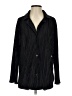 Unbranded 100% Polyester Stripes Black Long Sleeve Blouse Size S - photo 1