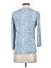 Chico's Blue 3/4 Sleeve Top Size Sm (0) - photo 2