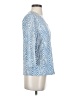 Chico's Blue 3/4 Sleeve Top Size Sm (0) - photo 4