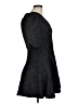 H&M 100% Polyester Black Cocktail Dress Size M - photo 4