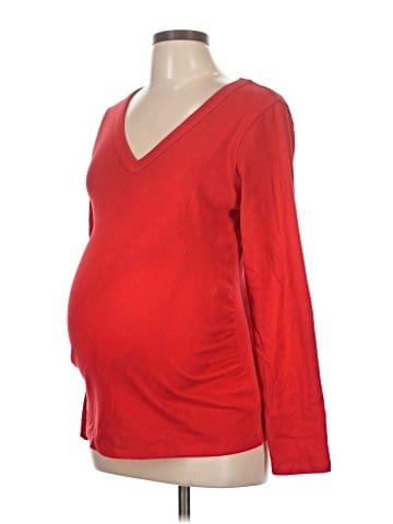 Old Navy - Maternity 3/4 Sleeve T-Shirt (view 1)