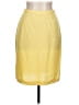 Jaclyn Smith Solid Yellow Formal Skirt Size 10 - photo 1