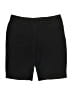AB Studio Solid Black Shorts Size 12 - photo 1