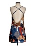 En Saison 100% Polyester Graphic Brown Cocktail Dress Size XS - photo 2