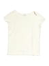 Talbots Kids 100% Cotton Ivory Short Sleeve T-Shirt Size 8 - photo 1