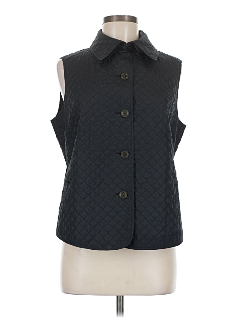 Pre-owned Façonnable Vest In Black
