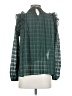 Entro Green Long Sleeve Blouse Size S - photo 2