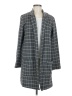Mustard Seed Plaid Gray Coat Size M - photo 1