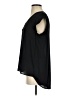 Les Serein 100% Polyester Black Short Sleeve Blouse Size S - photo 5