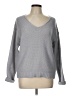 Unbranded 100% Polyester Solid Gray Pullover Sweater Size L - photo 1
