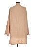 Flawless Tan 3/4 Sleeve Button-Down Shirt Size M - photo 2