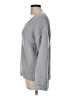 Unbranded 100% Polyester Solid Gray Pullover Sweater Size L - photo 5