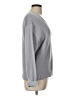 Unbranded 100% Polyester Solid Gray Pullover Sweater Size L - photo 4