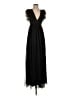 Lulus 100% Polyester Black Cocktail Dress Size S - photo 1