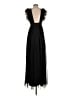 Lulus 100% Polyester Black Cocktail Dress Size S - photo 2