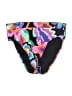 Freshwater Print Black Swimsuit Bottoms Size S - photo 1
