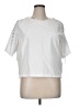 Primark White Short Sleeve Top Size 16 - photo 1