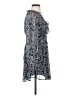 City Studio Paisley Blue Cocktail Dress Size S - photo 4