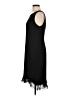 Talbots Solid Black Cocktail Dress Size 12 - photo 5