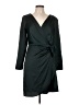 DKNY 100% Polyester Solid Black Cocktail Dress Size 10 - photo 1