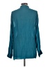 Alfani Teal Long Sleeve Blouse Size L - photo 2