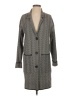 Nine West Houndstooth Gray Coat Size XS - photo 1