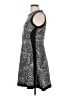 DKNY Tweed Silver Cocktail Dress Size 10 - photo 5