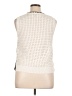 Halogen 100% Cotton Ivory Sweater Vest Size XL - photo 2