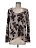 Gap Gray Long Sleeve Blouse Size M - photo 1