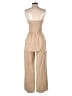 Sim & Sam Solid Tan Jumpsuit Size S - photo 2