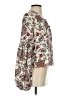 Banana Republic 100% Polyester Paisley Ivory Long Sleeve Blouse Size XS - photo 4