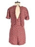 Forever 21 100% Rayon Hearts Red Romper Size S - photo 2