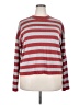 One 5 One Stripes Red Pullover Sweater Size XXL (estimated) - photo 1