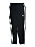 Adidas 100% Polyester Black Track Pants Size M (youth) - photo 1
