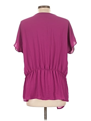 a.n.a. A New Approach Short Sleeve Blouse (view 2)