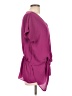 a.n.a. A New Approach 100% Polyester Purple Short Sleeve Blouse Size L (petite) - photo 4