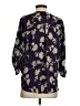 West Kei 100% Polyester Purple 3/4 Sleeve Blouse Size S - photo 2