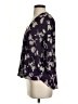 West Kei 100% Polyester Purple 3/4 Sleeve Blouse Size S - photo 5