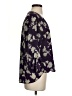 West Kei 100% Polyester Purple 3/4 Sleeve Blouse Size S - photo 4