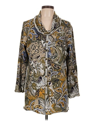 PURE essence 3/4 Sleeve Blouse (view 1)