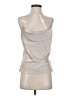 Shein 100% Polyester Silver Tank Top Size 4 - photo 1