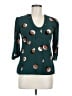Boden 100% Viscose Teal 3/4 Sleeve Blouse Size 6 - photo 1