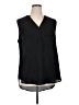 Torrid Black Sleeveless Blouse Size 1X Plus (1) - photo 1