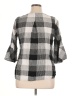 JG Gray 3/4 Sleeve Blouse Size 14 - photo 2