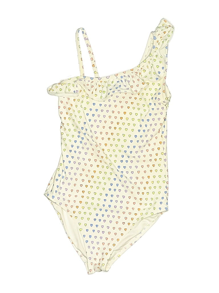 Pre-owned Roller Rabbit One Piece Swimsuit In Ivory