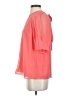 Ted Baker London 100% Polyester Pink Short Sleeve Blouse Size 4 (1) - photo 5