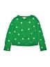Bonpoint Polka Dots Green Cardigan Size 6 - photo 1