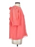 Ted Baker London 100% Polyester Pink Short Sleeve Blouse Size 4 (1) - photo 4