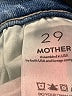 Mother 100% Elastane Hearts Blue Jeans Size 29 waist - photo 6