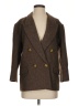 Saint Laurent 100% Wool Tweed Brown Herringbone Wool Blazer Size EU (FR) 40 / US 8 - photo 1